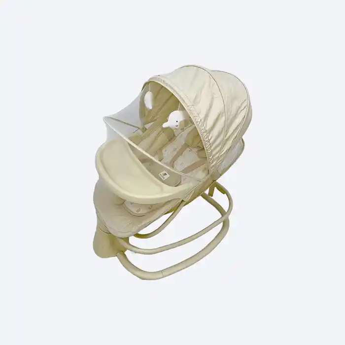 Mastela 4-en-1 : Berceau, Balancelle & Transat Bébé Évolutif