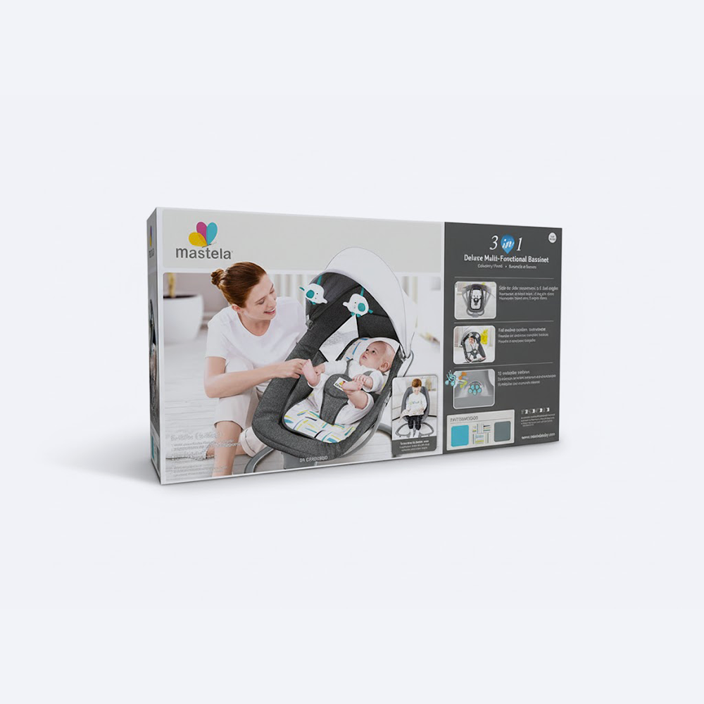 Mastela Balancelle & Transat 3-en-1 | Confort, Sécurité & Qualité