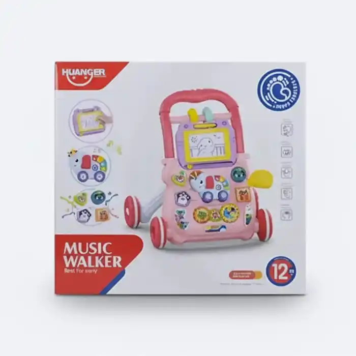 Trotteur Bébé Éducatif Musical HUANGER Qualité & Sécurité