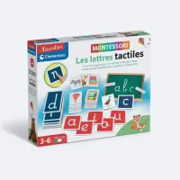 Clementoni Montessori : Les Lettres Tactiles, Jeu Éducatif Bébé