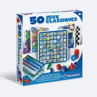 50 Jeux Classiques : Stratégie & Hasard Familial - Clementoni