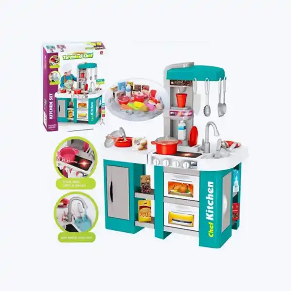 Cuisine pour enfants Talented Chef – Set 53 pièces avec eau, lumière et musique