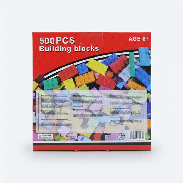 Blocs de Construction 500 Pcs – Éveil et Créativité Sans Limite