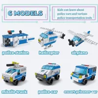 Camion de Police LEGO 6-en-1 – Éveil et Motricité Enfant