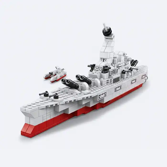 Grand Navire de Guerre 1000 Pcs – Éveil et Créativité Enfant