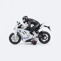 Moto Police R/C 1:20 Top-Model – Radiocommandée avec Lumières & Sons