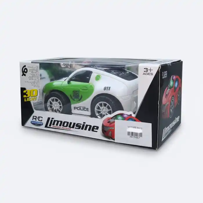 Voiture Police RC – Jouet Éducatif Sécurisé pour Enfants