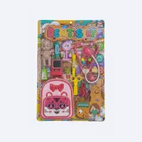 Kit Dentiste Jouet Enfant 3+ - Mallette Sac à Dos Tigre