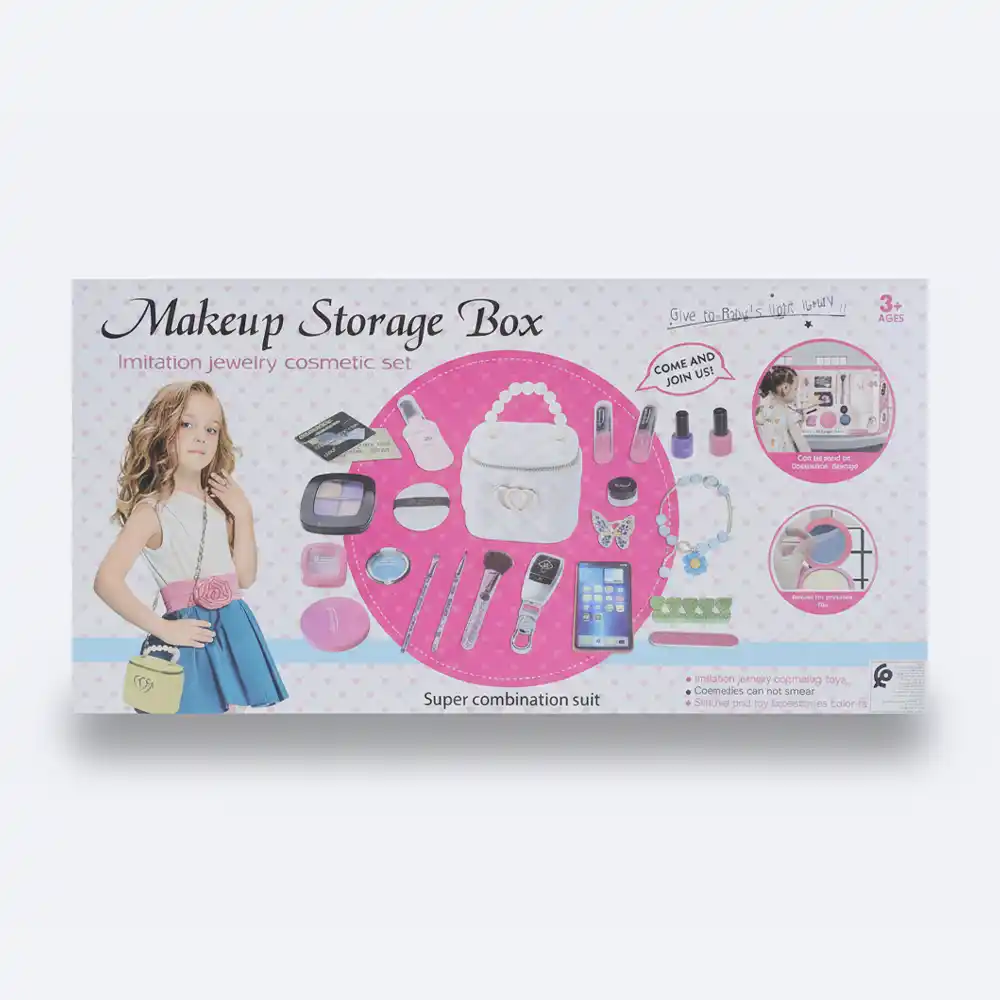 Mallette Maquillage Enfant – Jeu Créatif et Éveil Sécurisé