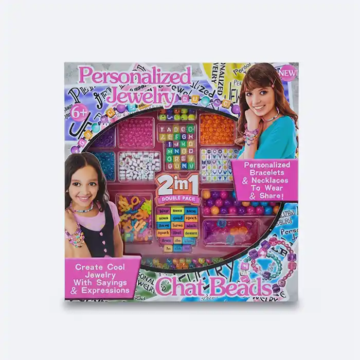 Kit Créatif Bijoux Personnalisés "Chat Beads" Enfants Maroc