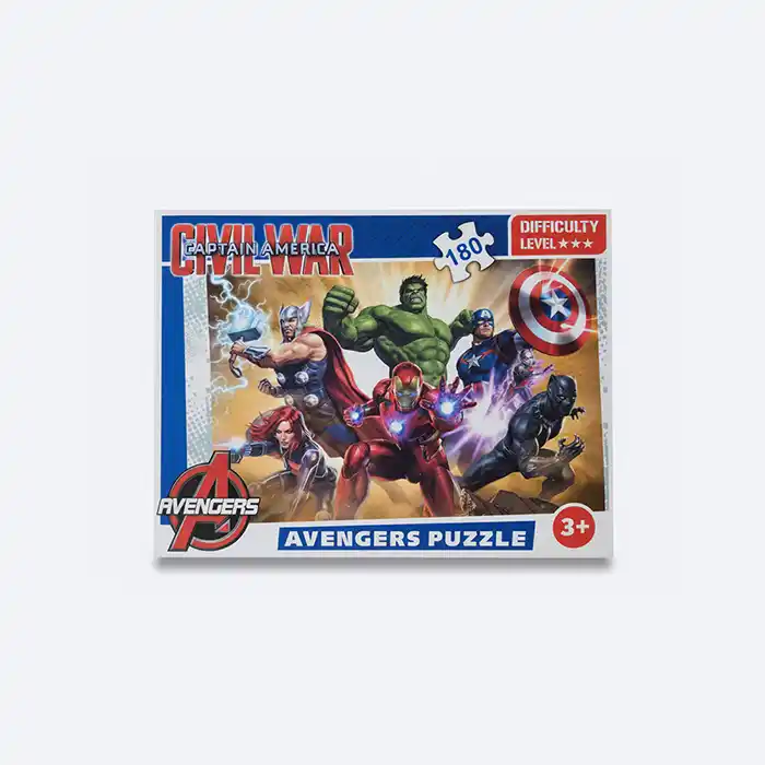 Puzzle Avengers : Civil War 180 pièces pour enfants