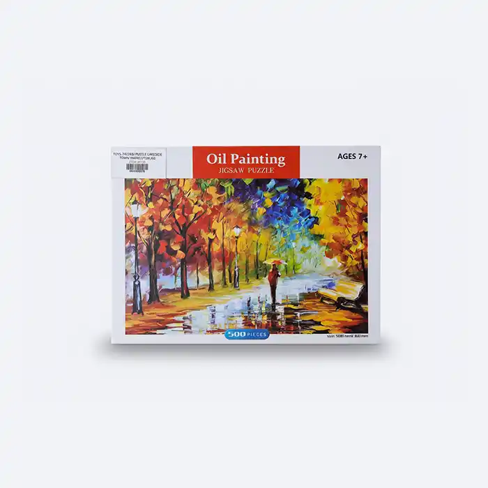 Puzzle Peinture à l'huile Automne 500 pièces 7+ Qualité