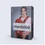 Porte-B&eacute;b&eacute; Monb&eacute;b&eacute; Ergonomique Rouge S&eacute;curit&eacute; Confort 902