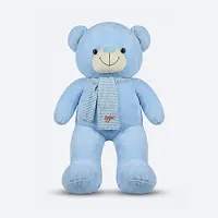 Ours en peluche géant bleu ciel ultra doux - 80cm