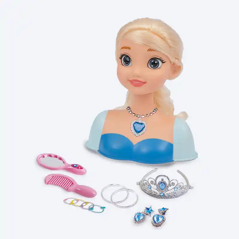 Tête à Coiffer Disney Princess – Reine des Neiges "Regina Dei Ghiacci"