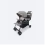 Poussette Double Tandem Compacte &ndash; L&eacute;g&egrave;re, S&eacute;curit&eacute; Maximale