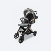 Poussette Élégance — Légère, Pliable et Confortable