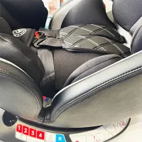 Siège Auto Évolutif Popypapa G406 – Isofix 360° | Naissance à 12 ans | Tissu respirant & Cuir