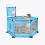 Cl&ocirc;ture de Jeu STEM Happy Baby World avec 15 Balles &ndash; Parc &Eacute;veil S&eacute;curis&eacute;