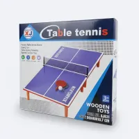 Mini Table de Ping-Pong en Bois – Éveil & Sport à Domicile