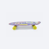 Skateboard Cruiser Enfant Rétro Violet - Qualité & Fun