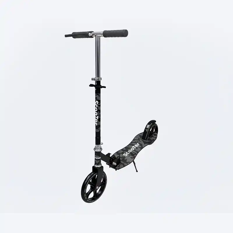 RIS Scooter Pliable et Léger pour Adultes, Ados et Enfants – Guidon Réglable, Transport Facile avec Sangle, jusqu’à 100 kg