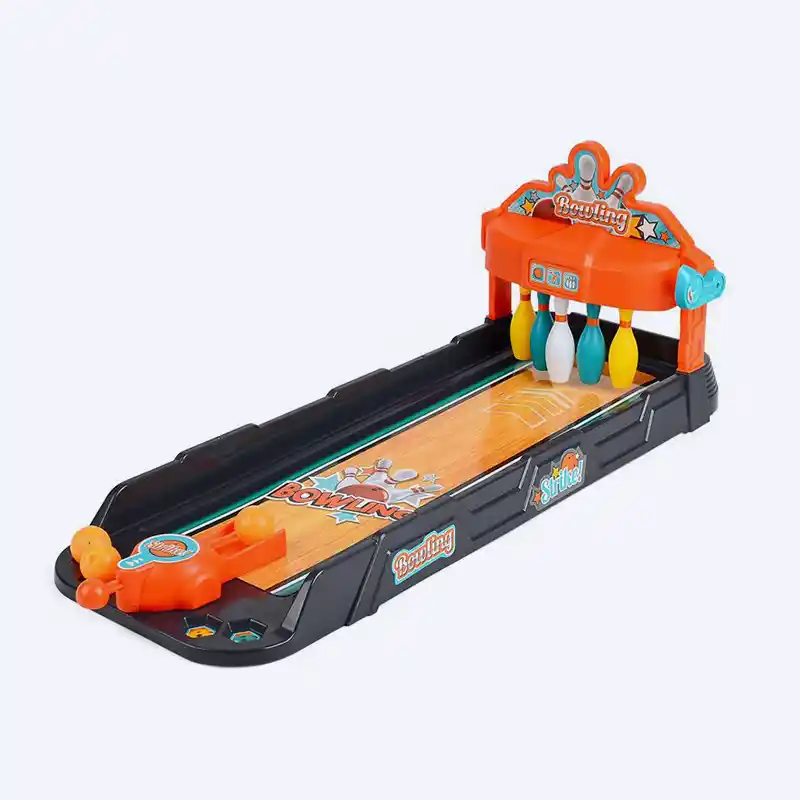 Jeu de Bowling Kingsport &ndash; Ensemble Complet pour Enfants | Piste, Quilles et Boules Incluses
