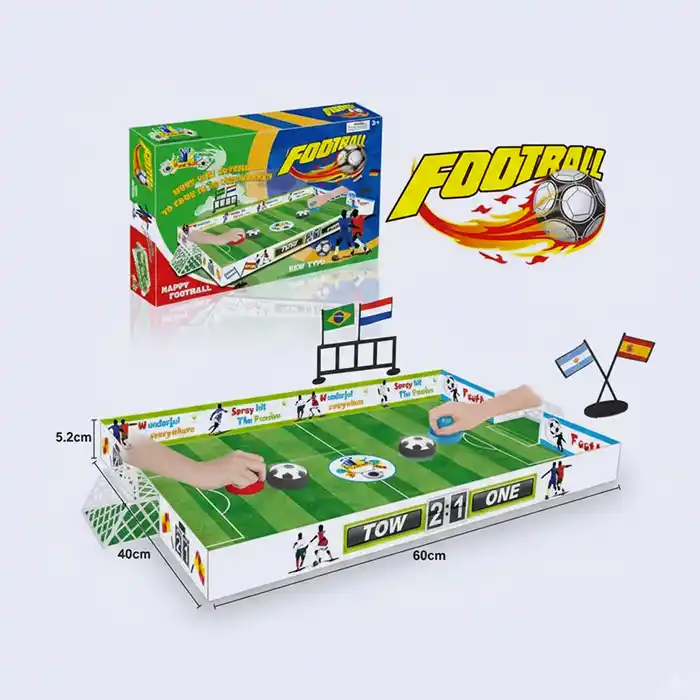Jeu de Football de Table pour Enfants &ndash; Mini Baby-Foot de Tir &agrave; Deux | Jouet de Comp&eacute;tition pour Gar&ccedil;ons et Filles
