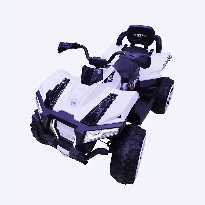 Motor Quad Électrique 2025 – 12V, 4 Moteurs, 2 Places, avec Bluetooth et Télécommande Parentale