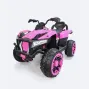 Quad &Eacute;lectrique Enfant Rose et Noir 12V - S&eacute;curit&eacute; & Aventure Ext&eacute;rieure
