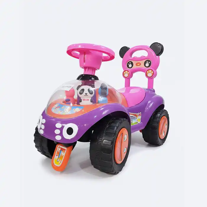 Porteur Bébé Panda Bleu Baby - Jouet Éducatif & Sécurité