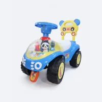 Porteur Bébé Panda Bleu Baby - Jouet Éducatif & Sécurité