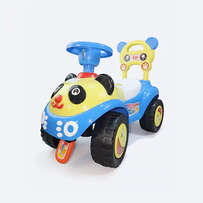 Porteur Bébé Panda Bleu Baby Mix – Jouet d'Éveil Éducatif et Sécurisé | Aide à la Marche