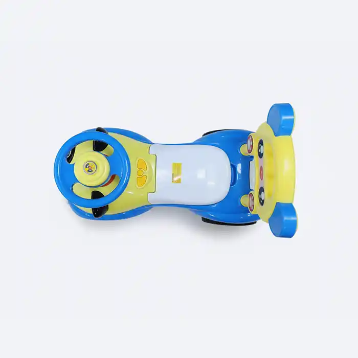 Porteur Bébé Panda Bleu Baby Mix – Jouet d'Éveil Éducatif et Sécurisé | Aide à la Marche