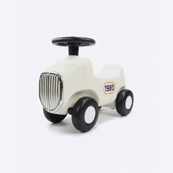 Porteur Bébé Rétro "Classic 1980" - Design Vintage & Sécurité