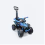 Quad Poussette Enfant &Eacute;volutif 2-en-1 - Canne Parentale