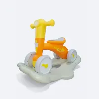 Vélo Pousseur et Bascule 2-en-1 Évolutif