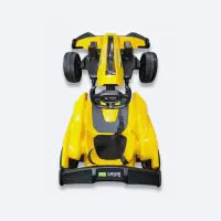 Kart à pédales Jaune Supersonic pour Enfant - Jeu Extérieur Sécurisé