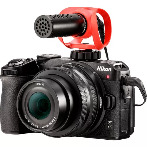 Nikon Z30 & 16-50mm + Rode VideoMic + Trépied SmallRig + Télécommande ML-l7