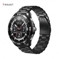 Kieslect Actor Leading Smartwatch with GPS+5ATM and Stunning Ceramic Bezel double Strap