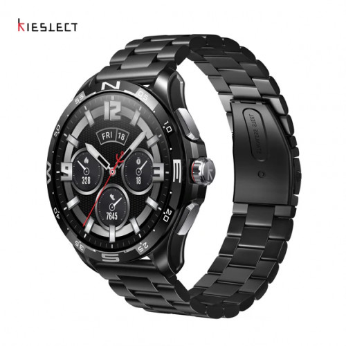 Kieslect Actor Leading Smartwatch with GPS+5ATM and Stunning Ceramic Bezel double Strap Kieslect Actor Leading Smartwatch with GPS+5ATM and Stunning Ceramic Bezel double Strap