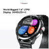 Kieslect Actor Leading Smartwatch with GPS+5ATM and Stunning Ceramic Bezel double Strap