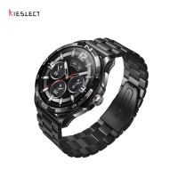 Kieslect Actor Leading Smartwatch with GPS+5ATM and Stunning Ceramic Bezel double Strap
