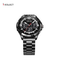 Kieslect Actor Leading Smartwatch with GPS+5ATM and Stunning Ceramic Bezel double Strap