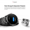 Kieslect Actor Leading Smartwatch with GPS+5ATM and Stunning Ceramic Bezel double Strap