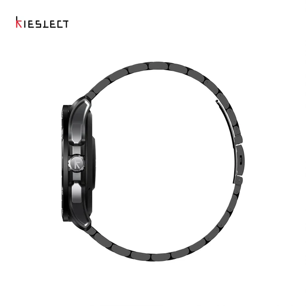 Kieslect Actor Leading Smartwatch with GPS+5ATM and Stunning Ceramic Bezel double Strap