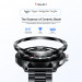 Kieslect Actor Leading Smartwatch with GPS+5ATM and Stunning Ceramic Bezel double Strap Kieslect Actor Leading Smartwatch with GPS+5ATM and Stunning Ceramic Bezel double Strap