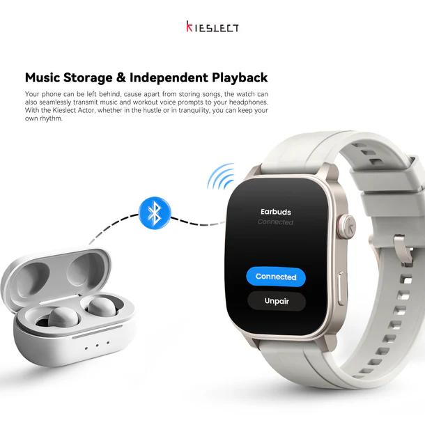 Kieslect KS3 ELITE GPS Positioning 5ATM Waterproof + ( Bracelet cuir offert )