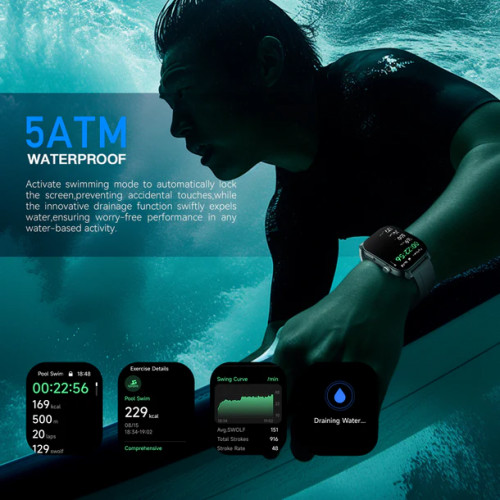 Kieslect KS3 ELITE GPS Positioning 5ATM Waterproof + ( Bracelet cuir offert ) Kieslect KS3 ELITE GPS Positioning 5ATM Waterproof + ( Bracelet cuir offert )