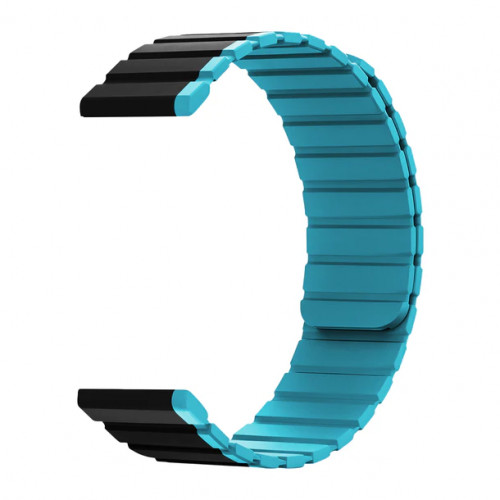 Strap kieslect Magnétique Noir Bleu Ciel Strap kieslect Magnétique Noir Bleu Ciel